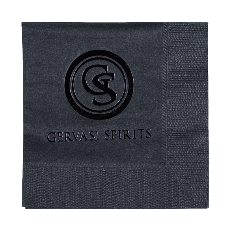 25x25 دستمال سیاه با کیفیت بالا با مهر و موم داغ SJ4302