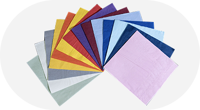 دستمال کاغذی رنگی