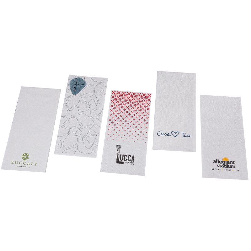 43x30 کتانی مانند دستمال های یکبار مصرف لوگوی سفارشی Airlaid Dinner دستمال های SJ1204