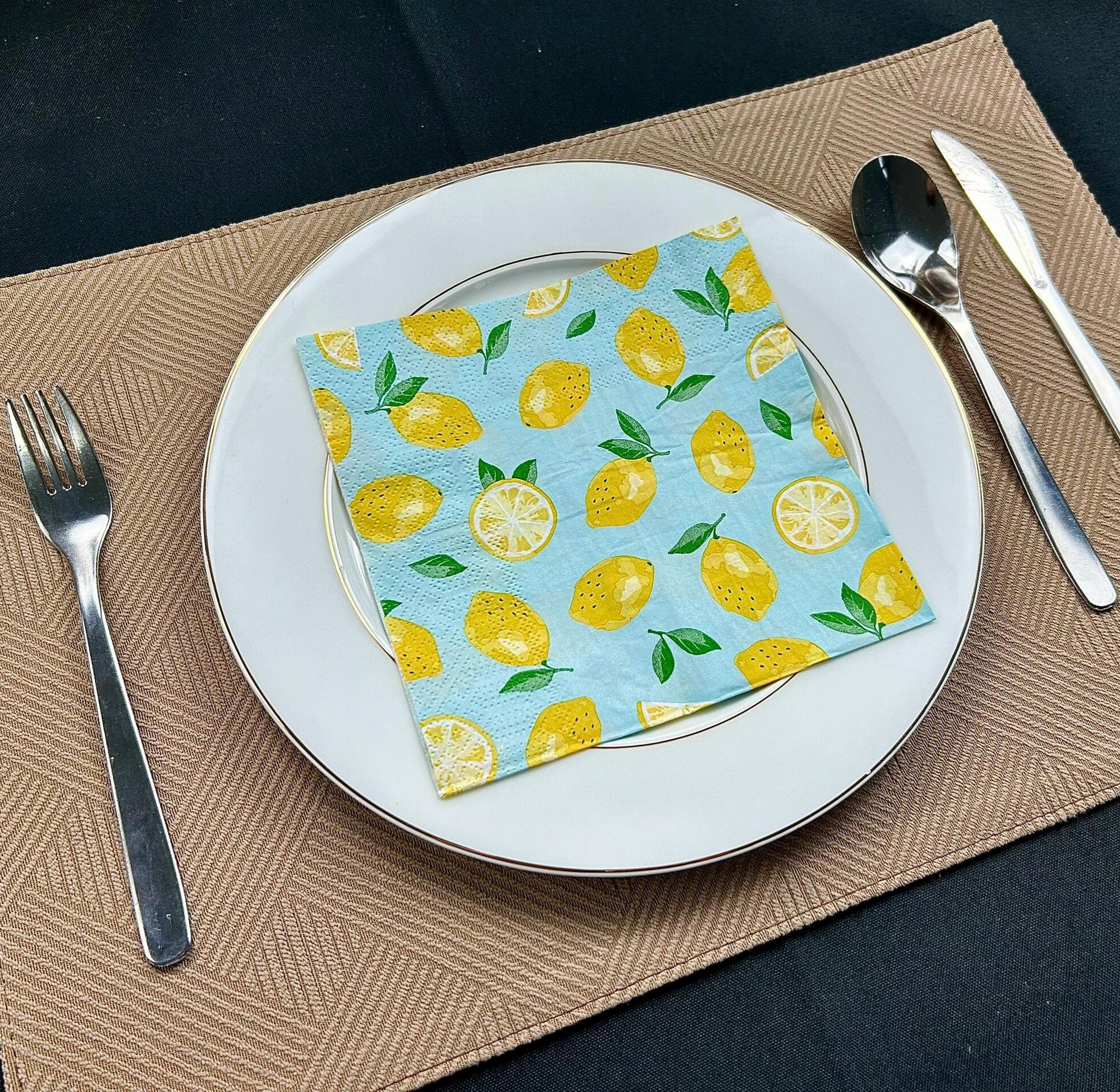 چاپ کامل کاغذ 2 لایه دستمال کاغذی Fruit Pattern